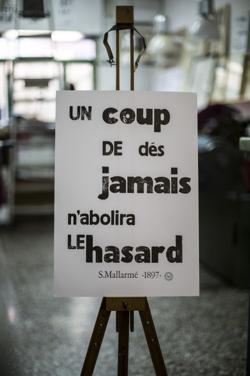 Manifesto — Un coup de dés jamais n'abolira le hasard (S. Mallarmé 1897)